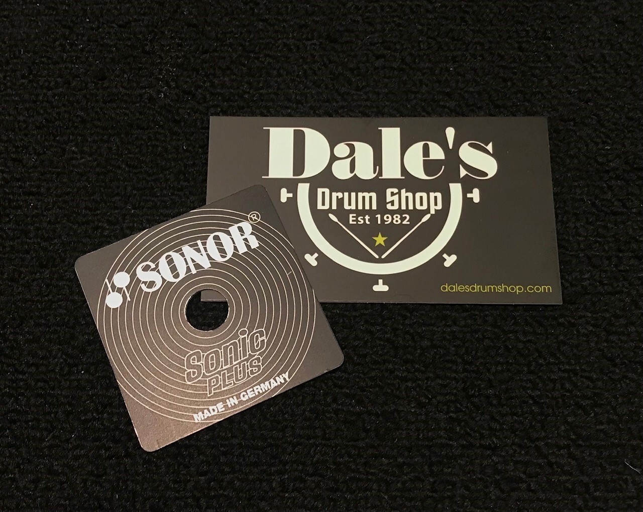 Sonor Sonic Plus 2 in. x 2 in. Metal Drum Badge