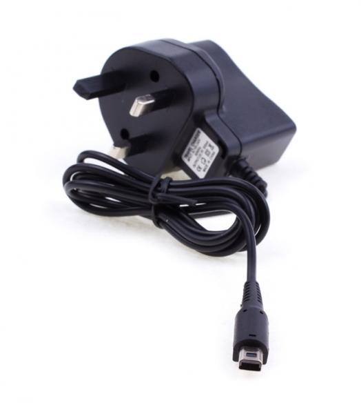 Nintendo DSI XL / DSI / 3DS mains charger (UK 3-pin plug)