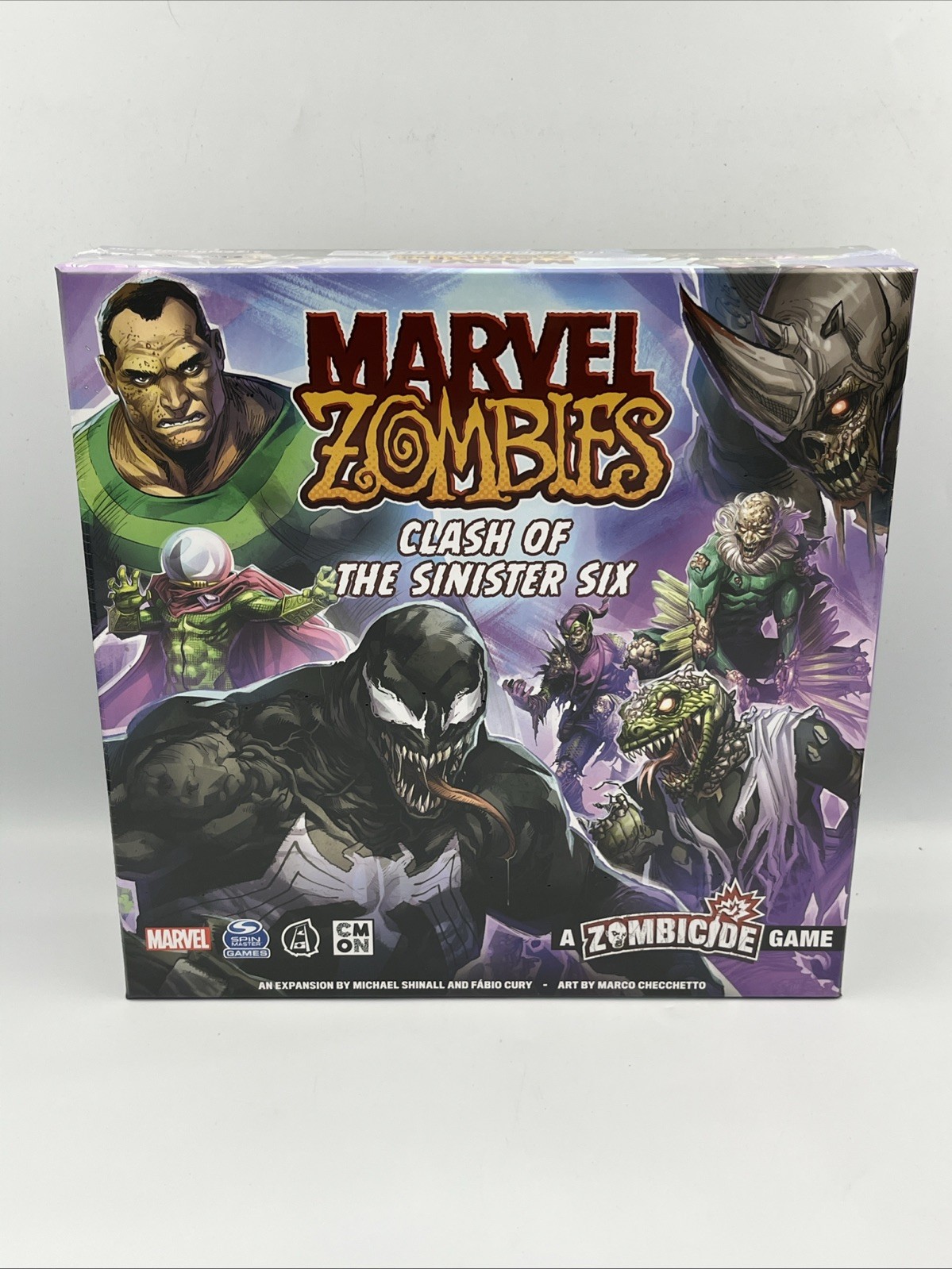 Cmon Zombicide Marvel Zombies Clash of the Sinister Six Sealed Kickstarter New