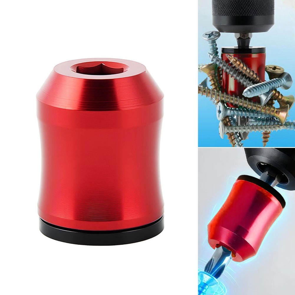 Bit Magnetizer Magnetizing Ring Locks Screws Securely Demagnetizes Bits