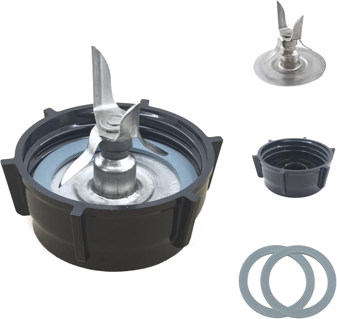 For Oster Blender Replacement Parts Blender Ice Blade with Jar Base Cap and Two