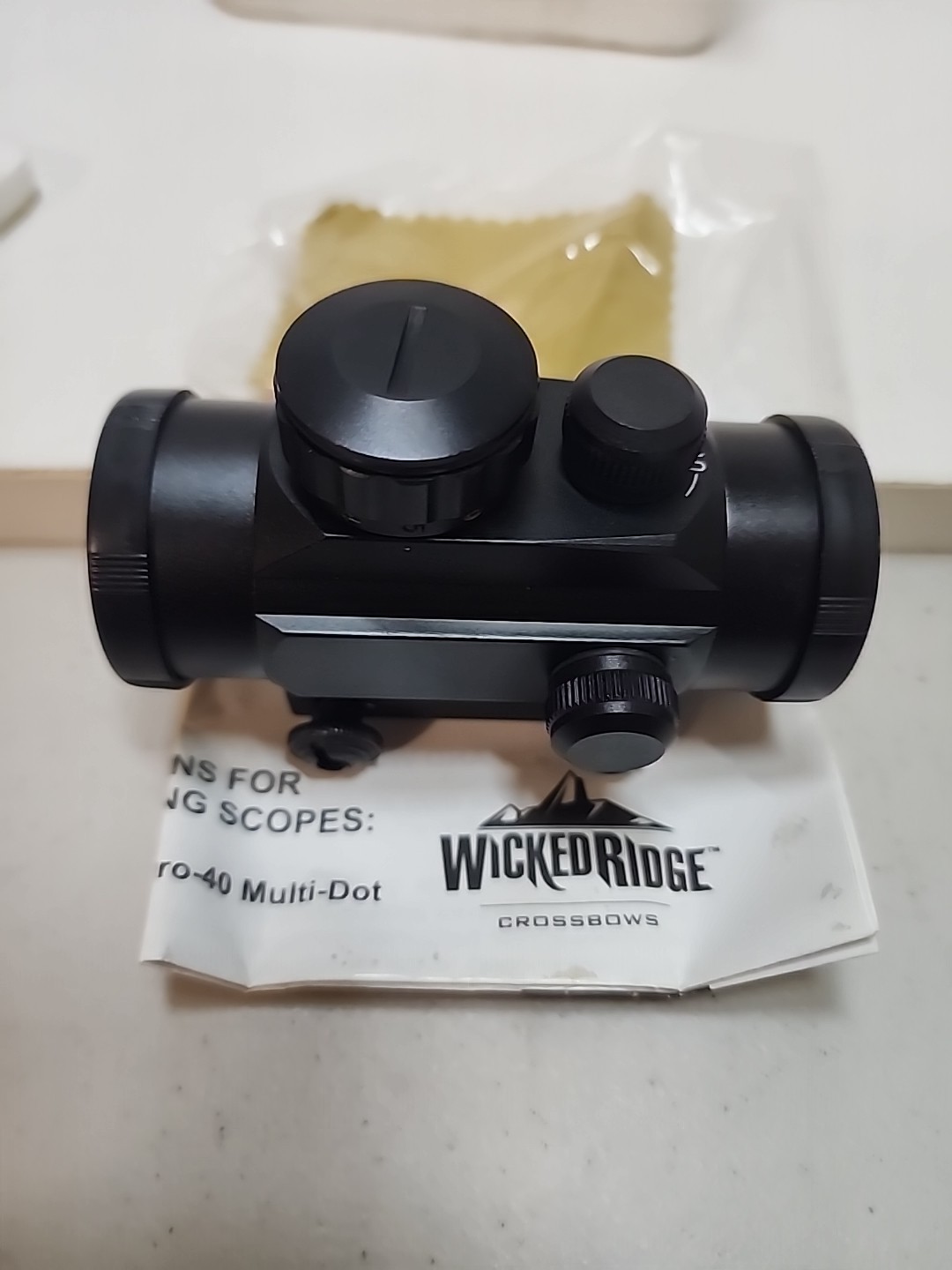 Wicked Ridge WRA080 40mm Ridge Dot Scope