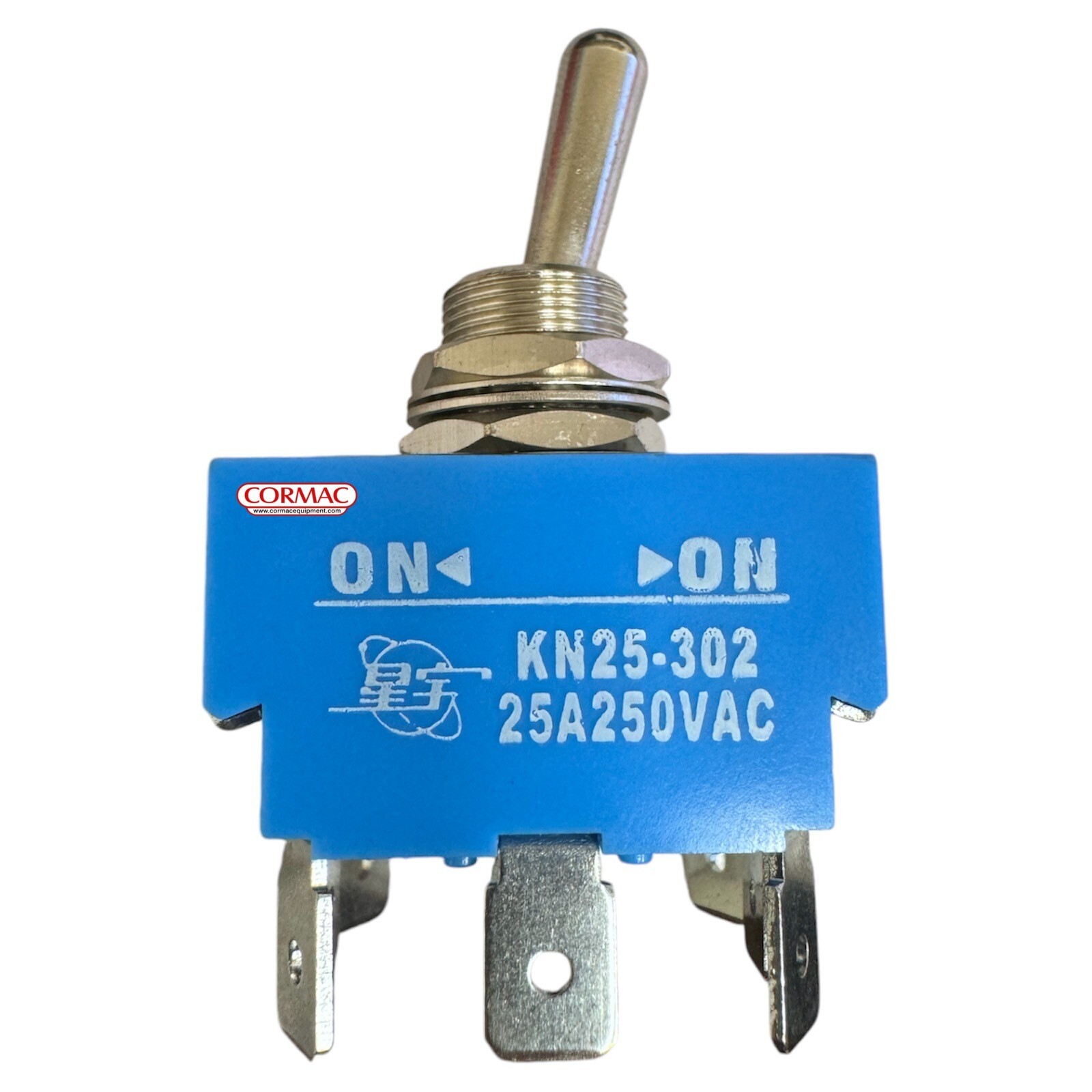 2 pieces New Toggle switch 25A 250VAC KN25-302  12 V, 9 pin, spade terminal