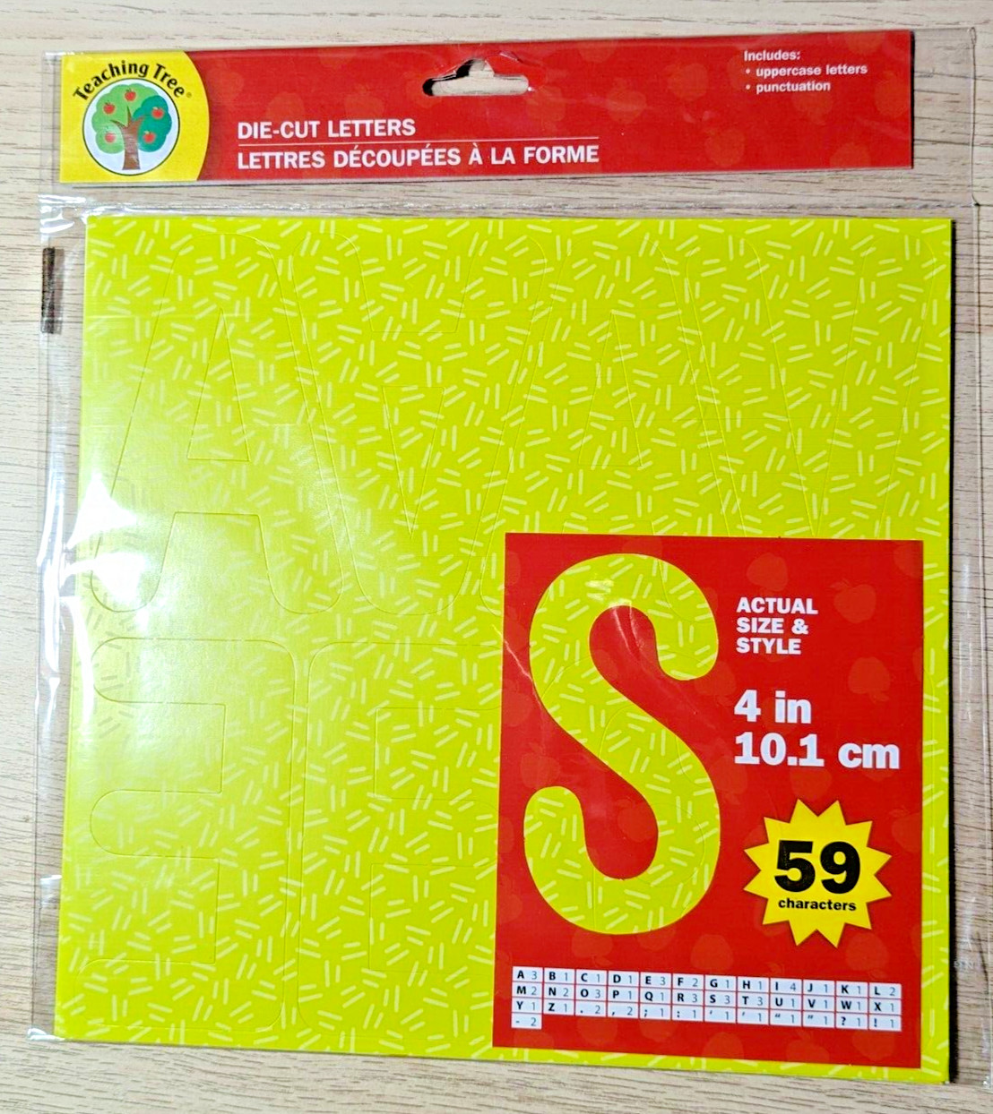 New Teaching 4" Die-Cut Letters and Punctuation Classroom Teacher ~ Lime