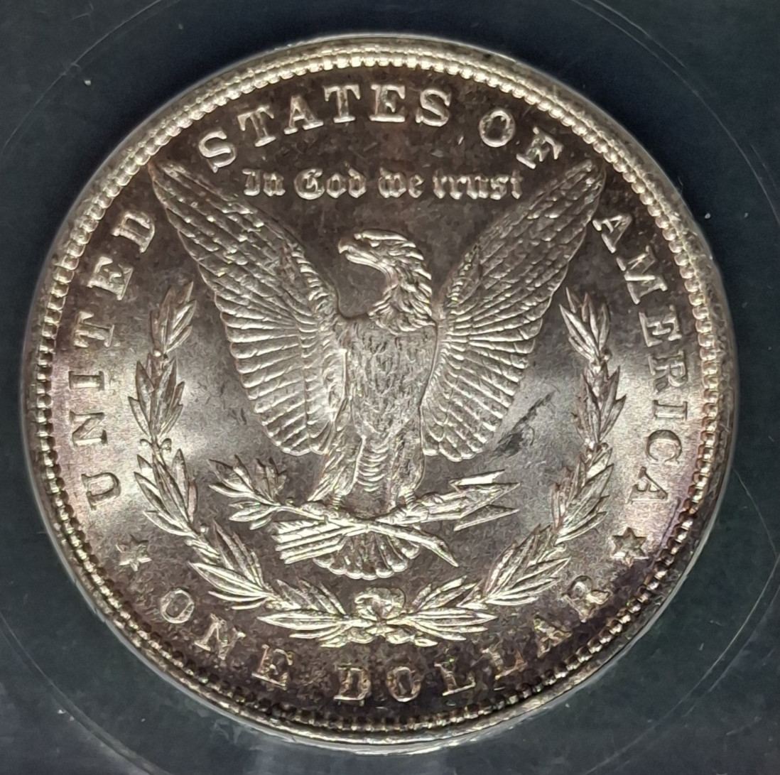 1886 Morgan Dollar - ANACS MS 63