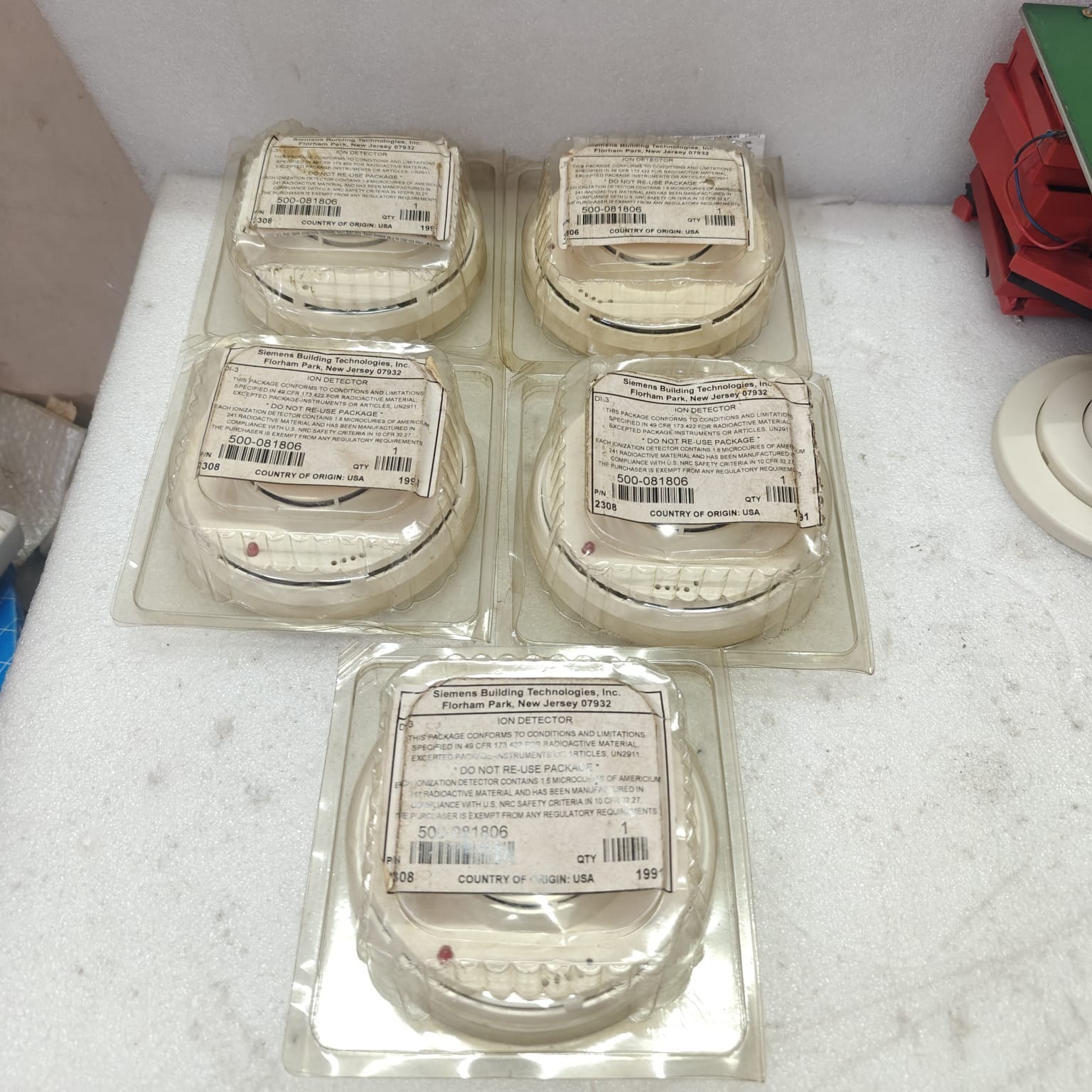 SIEMENS DI-3 SMOKE AUTOMATIC FIRE DETECTOR DI-3