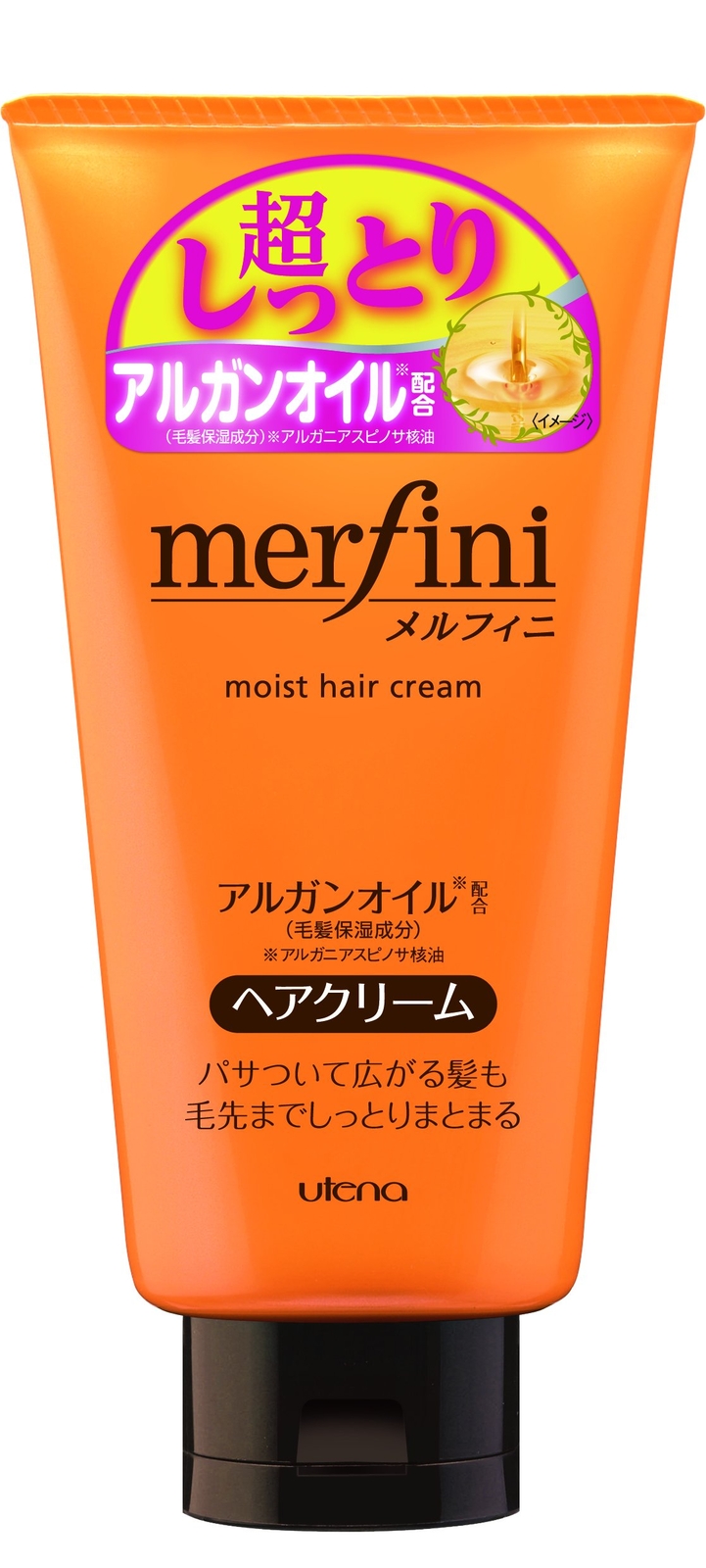 Utena Melfini Hair Cream Moist Comfortable Fruity Floral Scent 150g (x 1) Japan