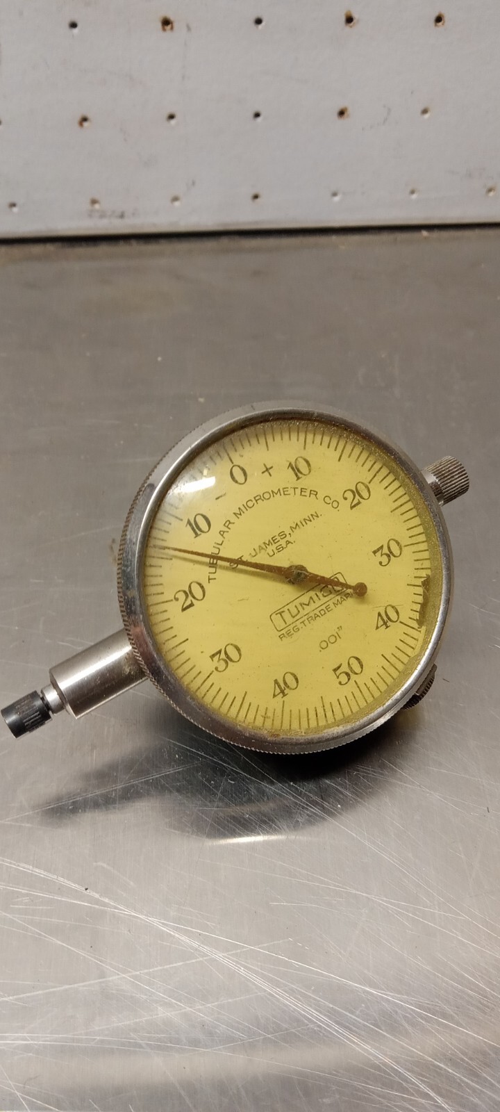 USED TUMICO TUBULAR MICROMETER DIAL INDICATOR .001"