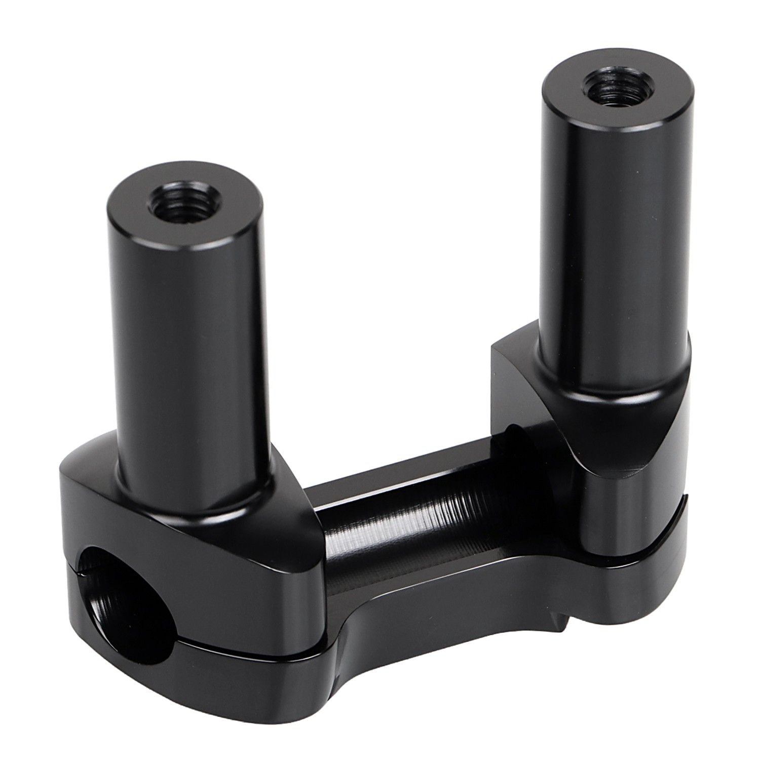 3.5" Straight Handlebar Riser Top Clamp For Harley Dyna Night Train Super Glide