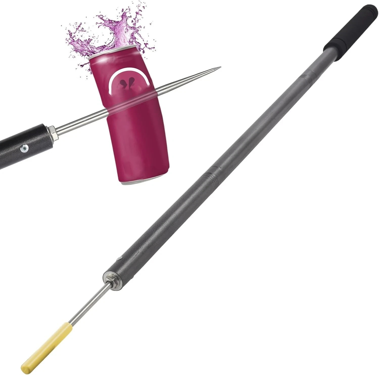 Trash Poker Stick Pickup, 48In Picker Upper Grabber 48 Inch, Black