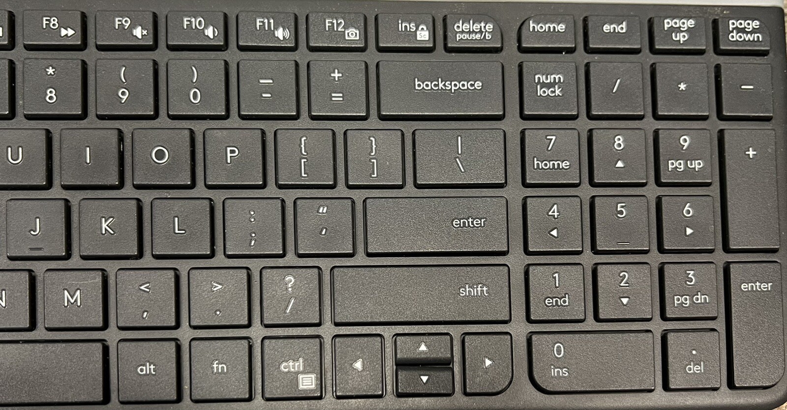 Logitech K470 Wireless KEYBOARD KEYCAPS SINGLE REPLACEMENT KEYS (MK470)