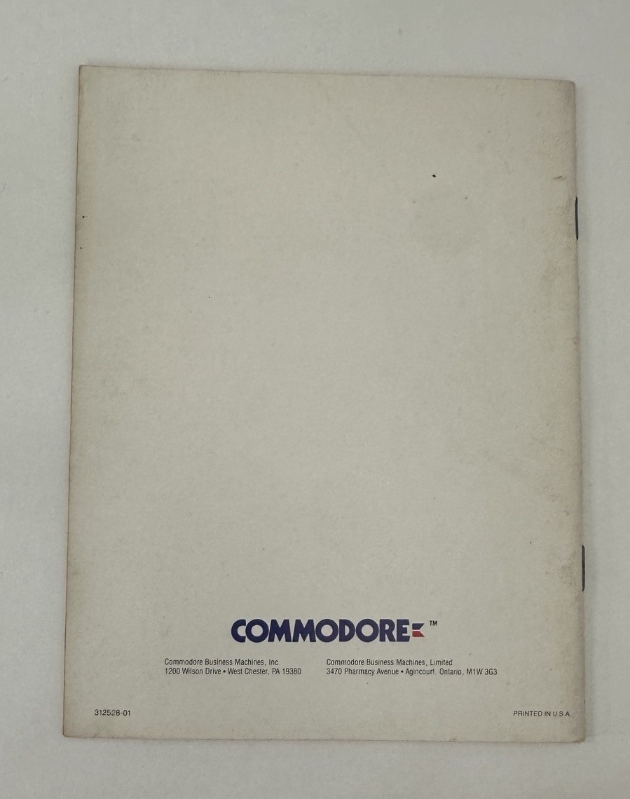 Commodore 1764 RAM Expansion Module User’s Guide & Disk Commodore 64 Untested