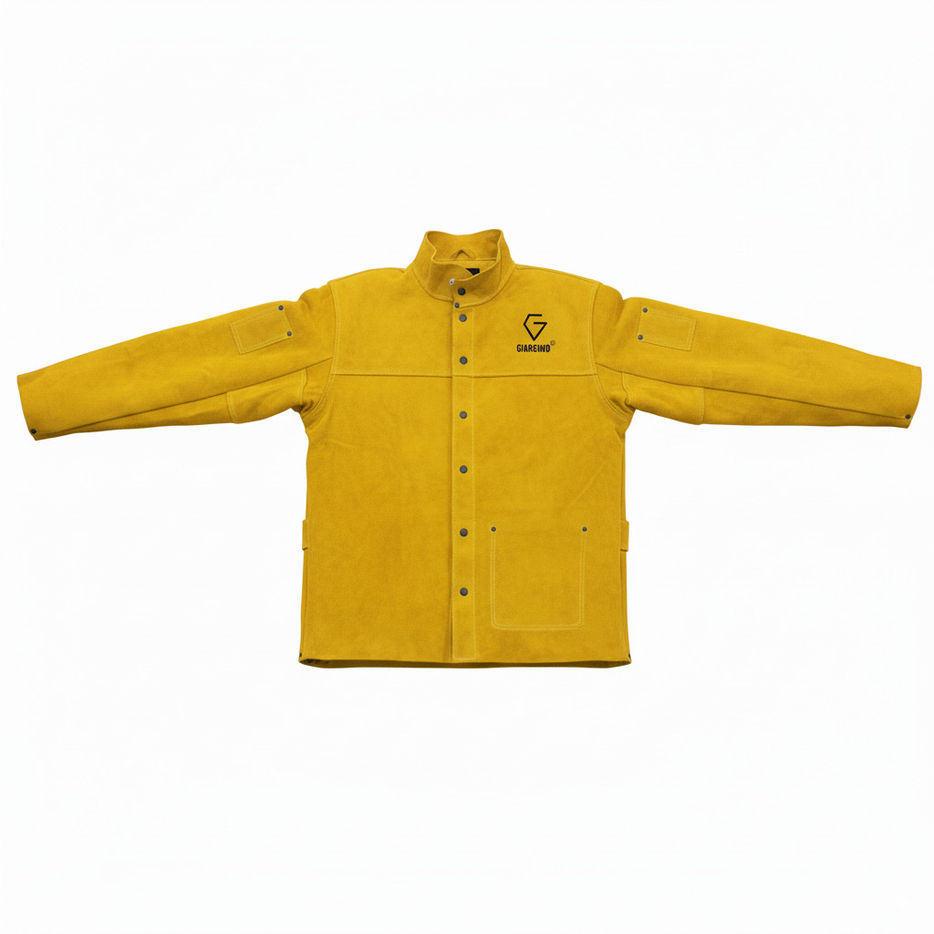 Premium Welding Jacket High Quality Cow Split Welding Jacket Small Medium Sizes