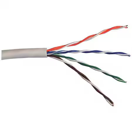 Carol Cr5.30.02 Data Cable, Cat 5E, 24 Awg, 1000Ft, White