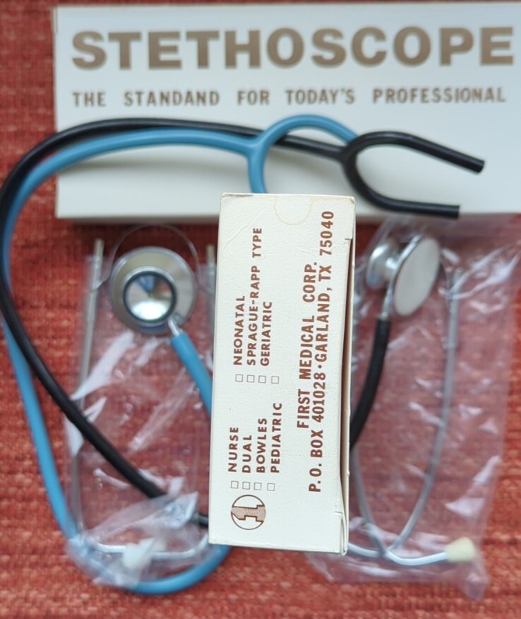 Lot Of 2 New Medical Corp Stethoscope