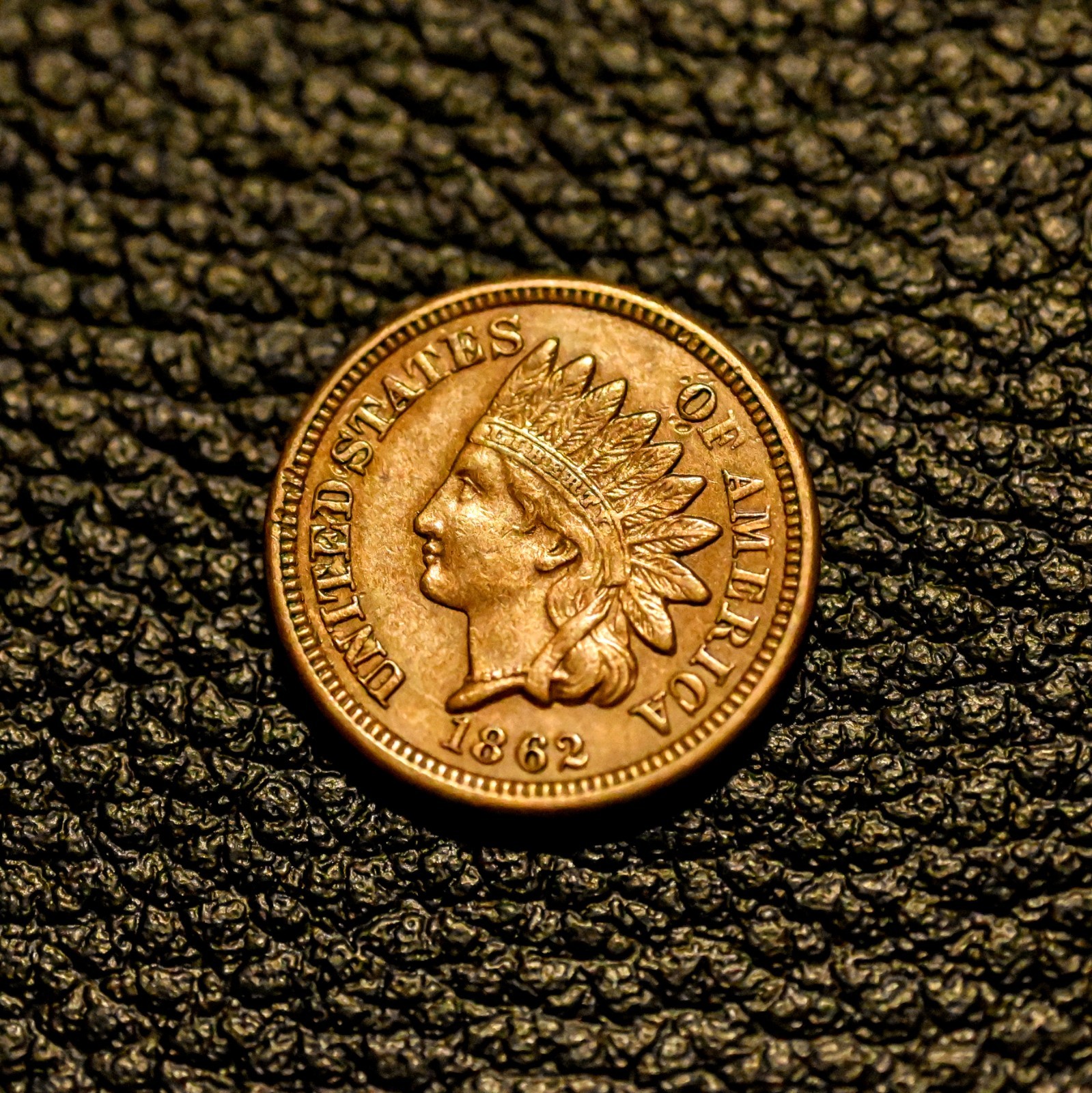 (ITM-7631) 1862 Indian Cent ~ AU+ Condition ~ COMBINED SHIPPING!