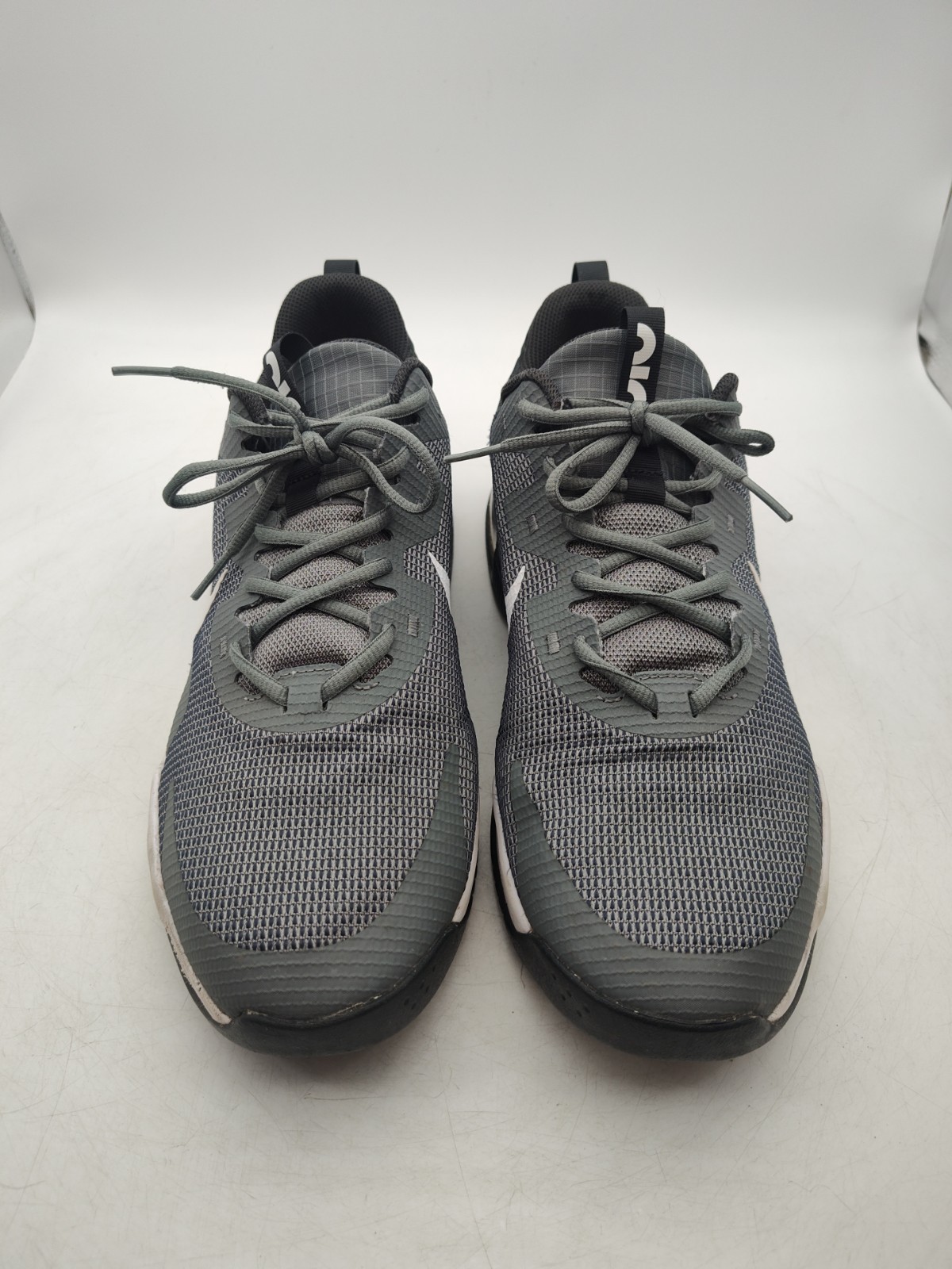 Nike-Air Max-Alpha Trainer 5-Smoke Gray/White-DM0829-003-Shoes-Mens Size 12-NICE