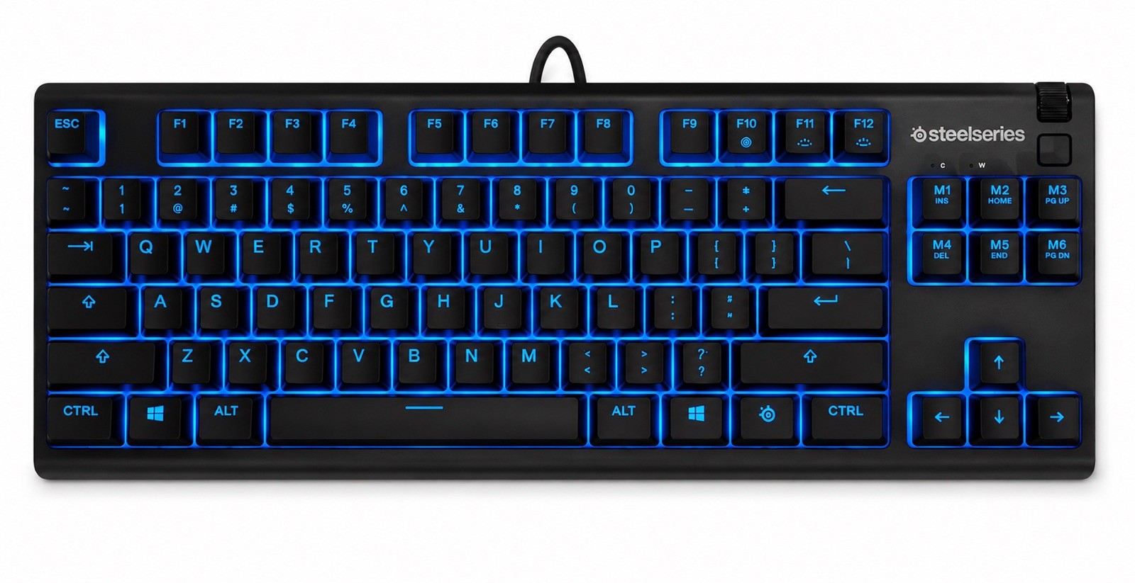 SteelSeries Apex 3 TKL Rgb Black Gaming Keyboard Replacement Keycap Single Key