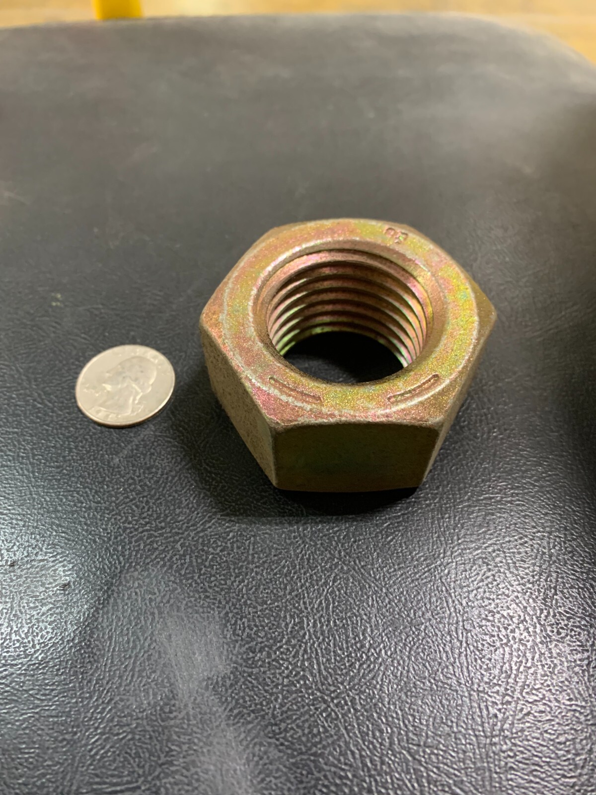 1-1/2"-6 USS GRADE 8 HEX NUT (REPLACEMENT FOR KOMATSU PART # WA-0404) WA0404