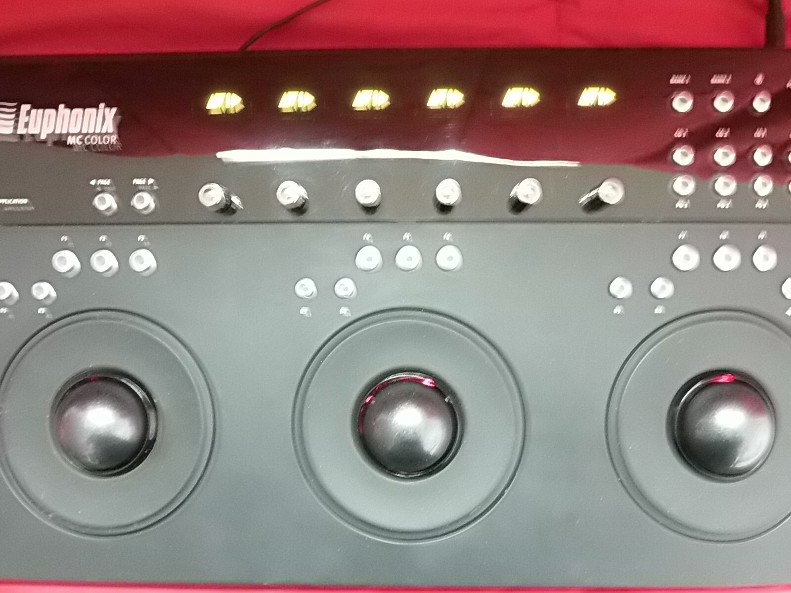 Euphonix MC Color Grading Trackball Control Surface Video Color Controller