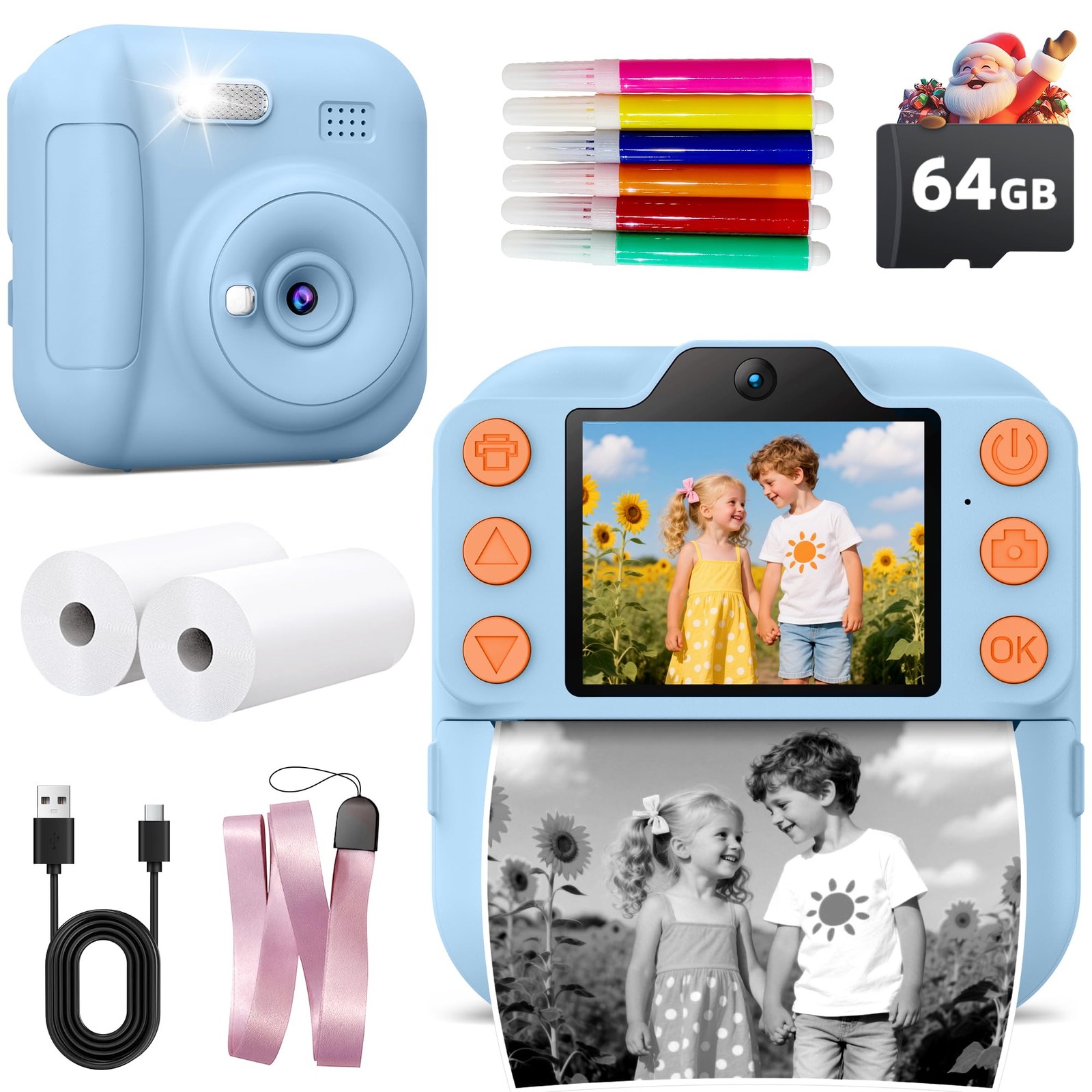 Coxlame Instant Print for Toys, Toys Digital Instant Print Toys for Ages 3-12...