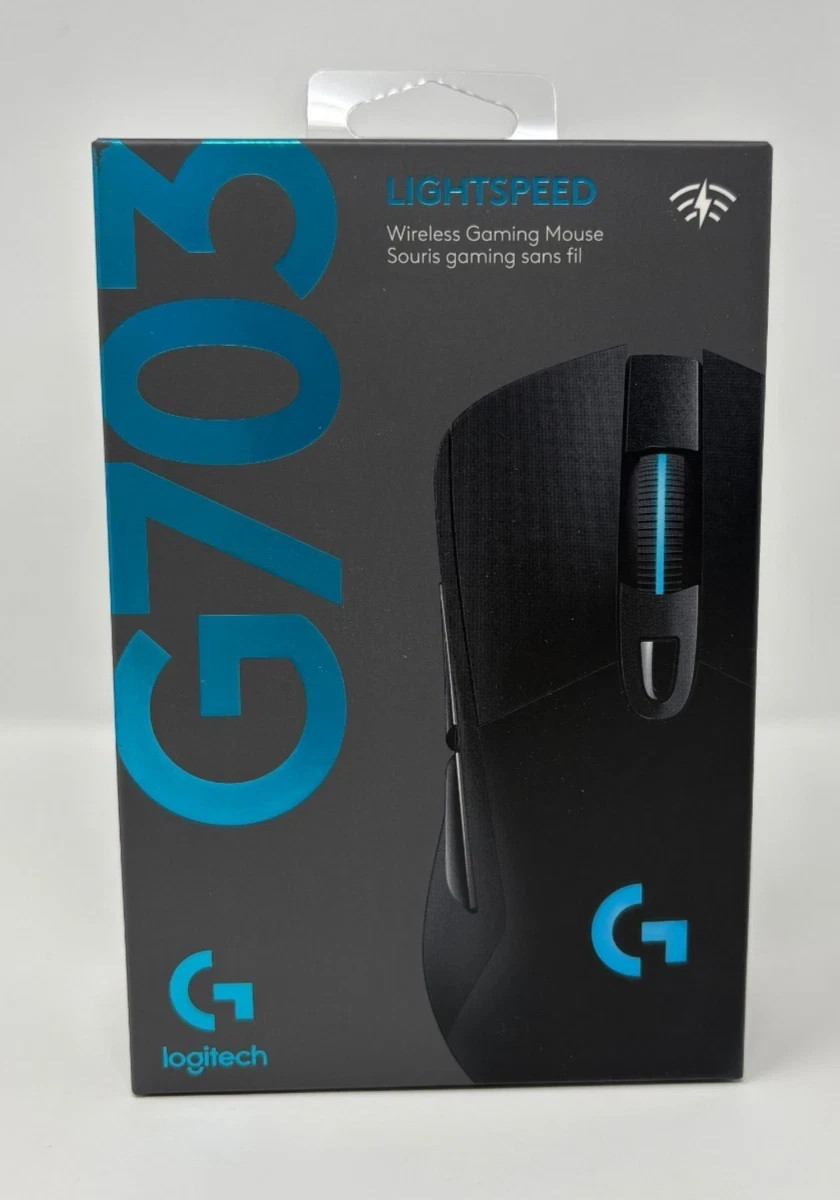 Brand New Sealed Logitech G703 LIGHTSPEED Wireless Gaming Mouse HERO 25K RGB