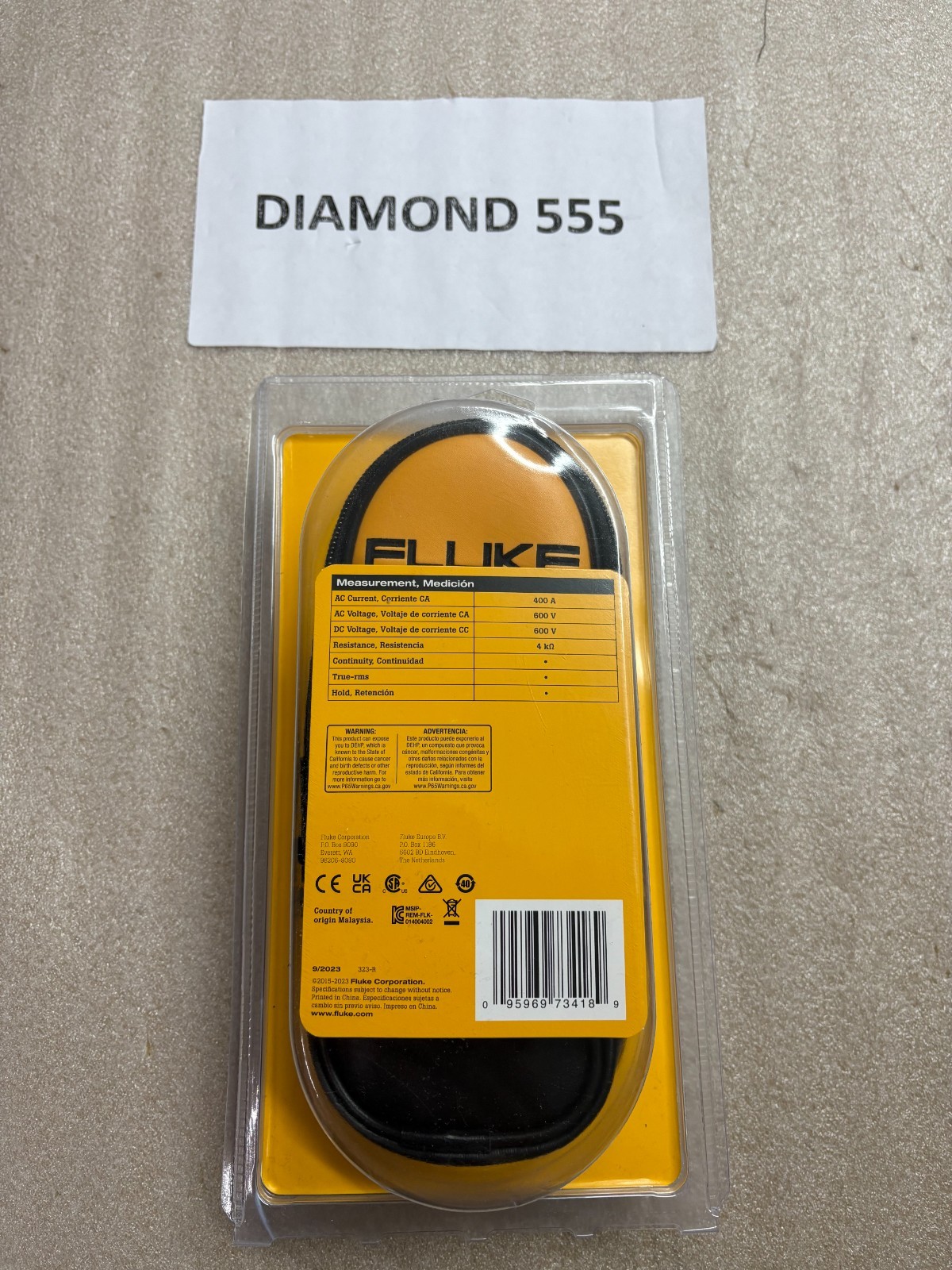 FLUKE AC CLAMP METER 772346 | 4189