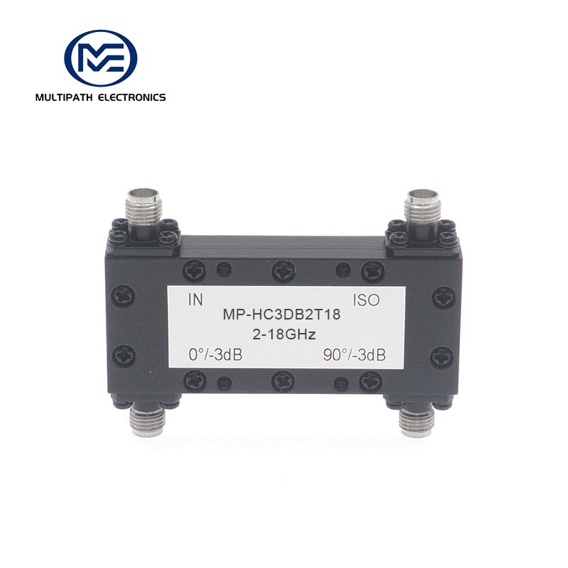 SMA 90° 3dB Hybrid Coupler, MP-HC3DB2T18 2 - 18GHz, 30W