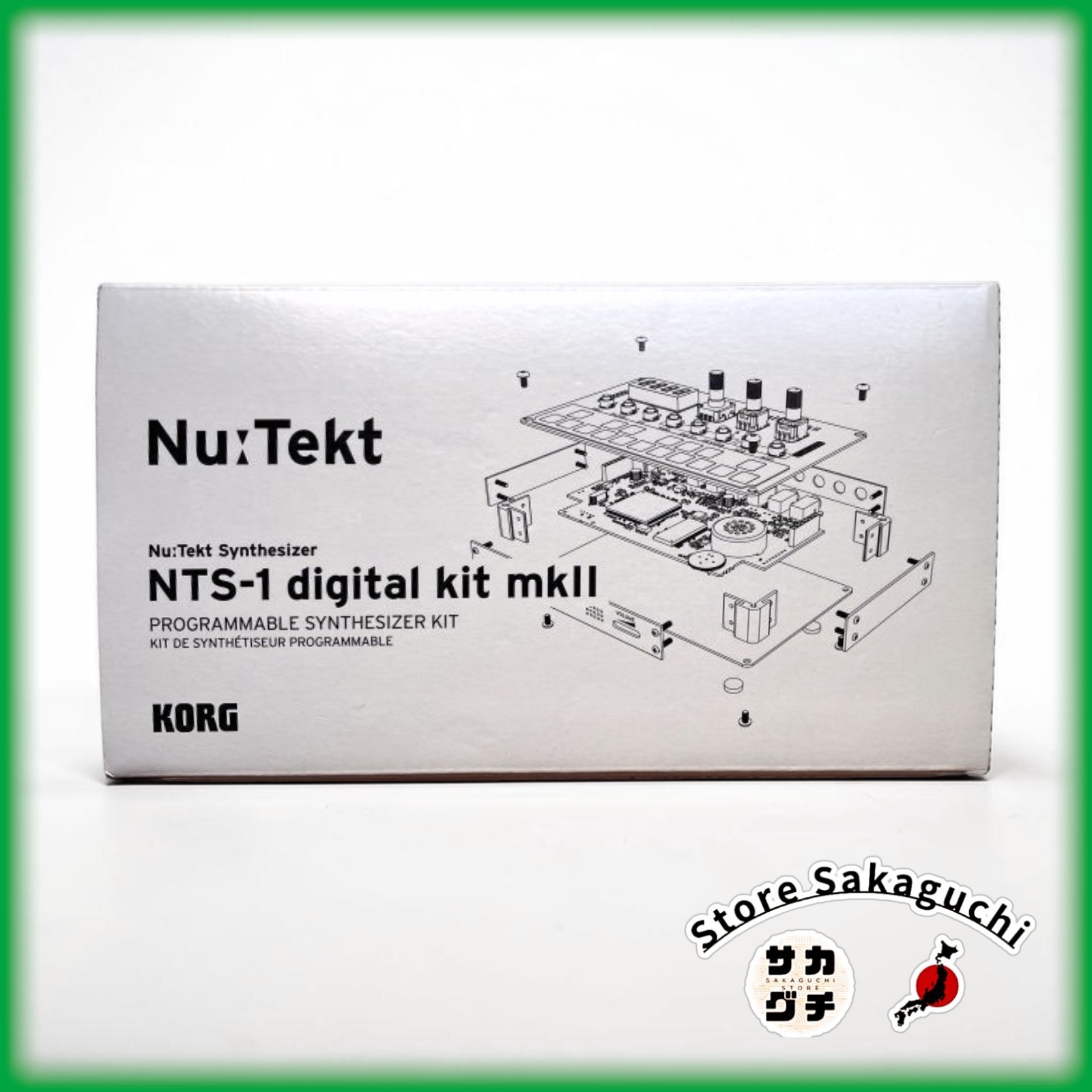 KORG Nu:Tekt NTS-1 Digital Kit DIY Programmable Synthesizer No Soldering