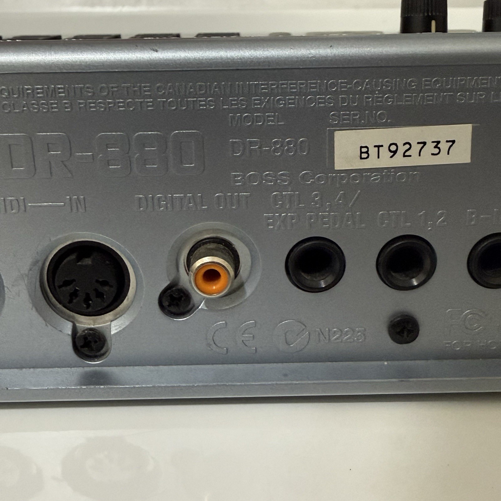 BOSS Dr. Rhythm | DR-880 Drum Machine |