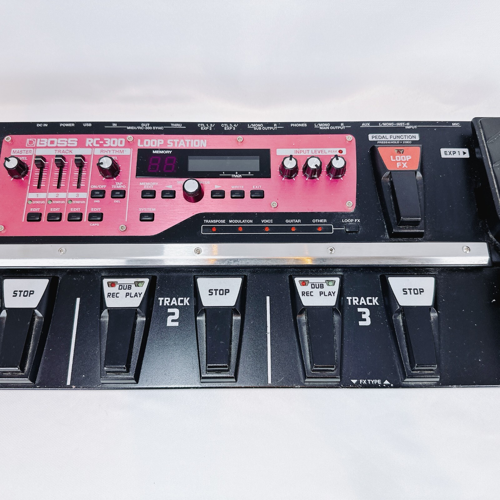 BOSS RC-300 Effector Loop Station Looper Guitar Effect Pedal used