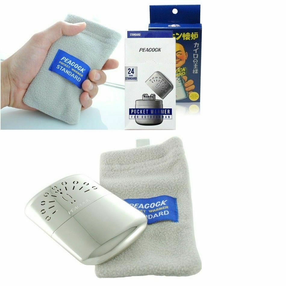 Hakkin Warmer Peacock Standard Pocket Hand Warmer 24 Hours