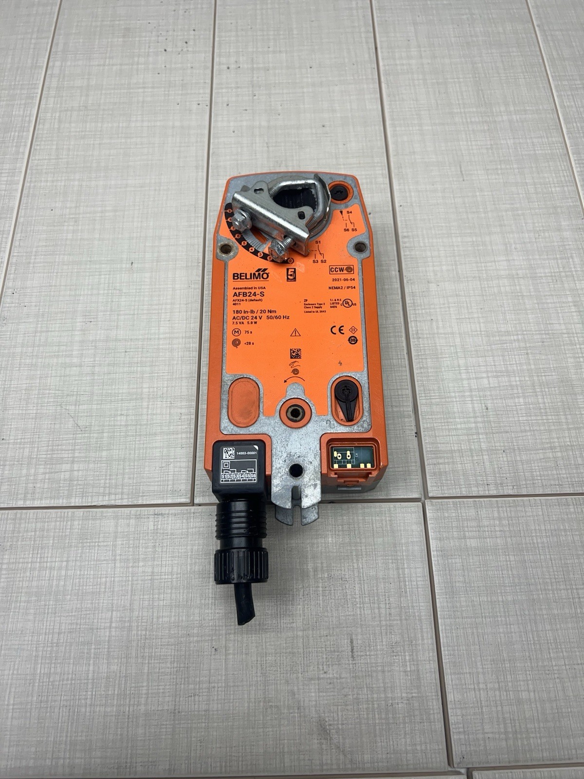 BELIMO AFB24-S DAMPER ACTUATOR, NEW OPEN BOX, MAKE OFFER