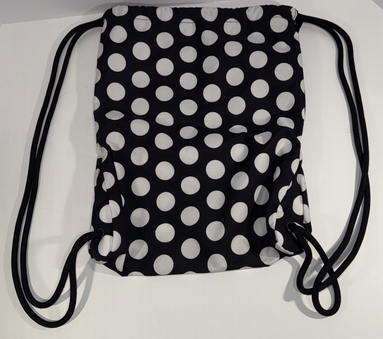 Nike Gym Backpack Drawstring Sack for Workout Tote With Side Zipper Pocket