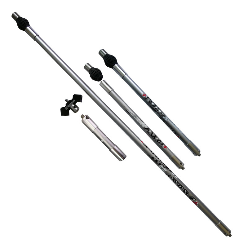 Balance Rod Extend V-Bar Archery Recurve Compound Bow Carbon Stabilizer Set