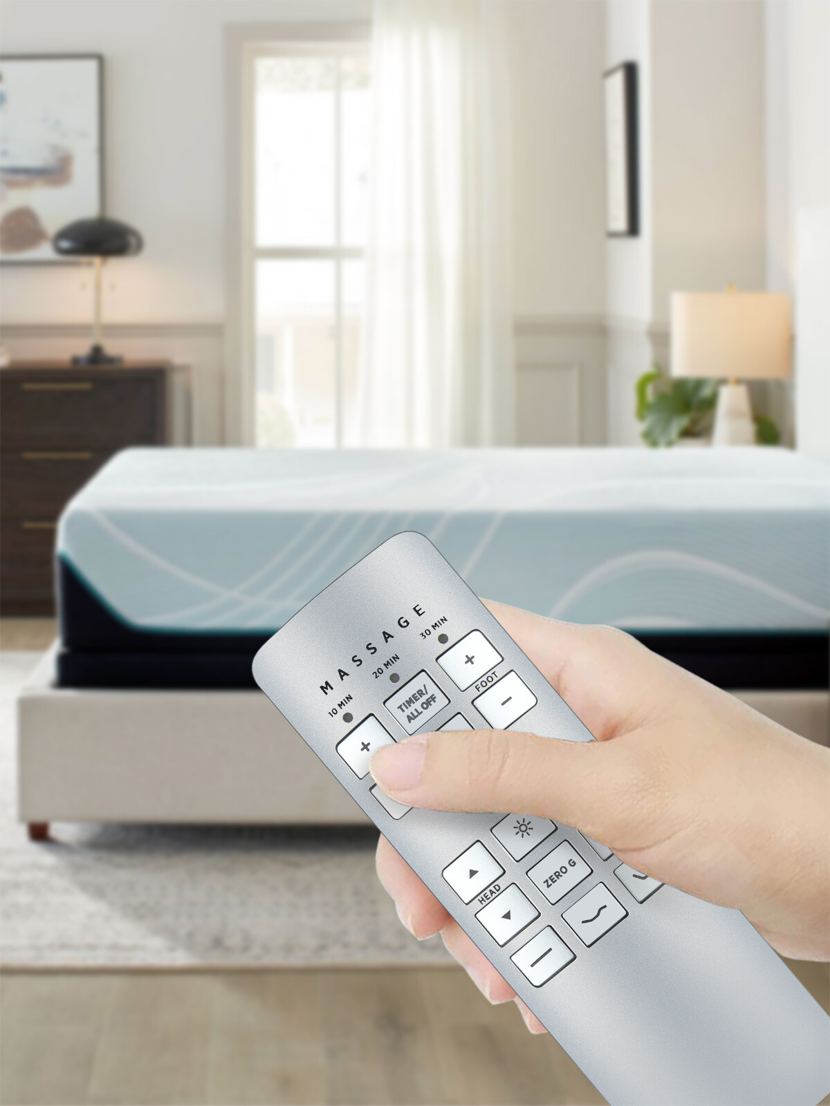 Remote Control Replacement For Serta Motion Perfect II and III Adjustable Bed