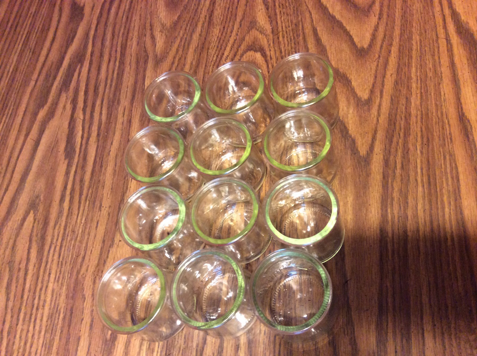 Glass Yoplait Oui Yogurt Jars Pots