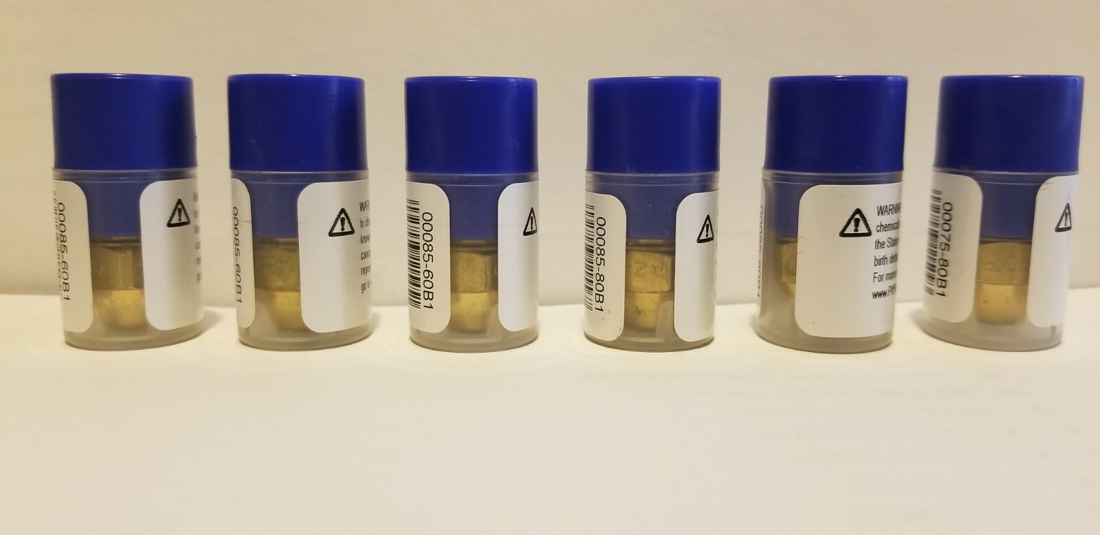 SIX (6) NEW 2.50-80 B SOLID DELAVAN OIL BURNER NOZZLE (Prompt and Free Shipment)