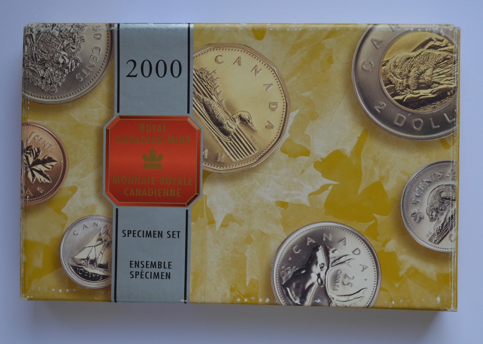 Canada 2000 Specimen Set 1 Cent to $2 7 Coin Set