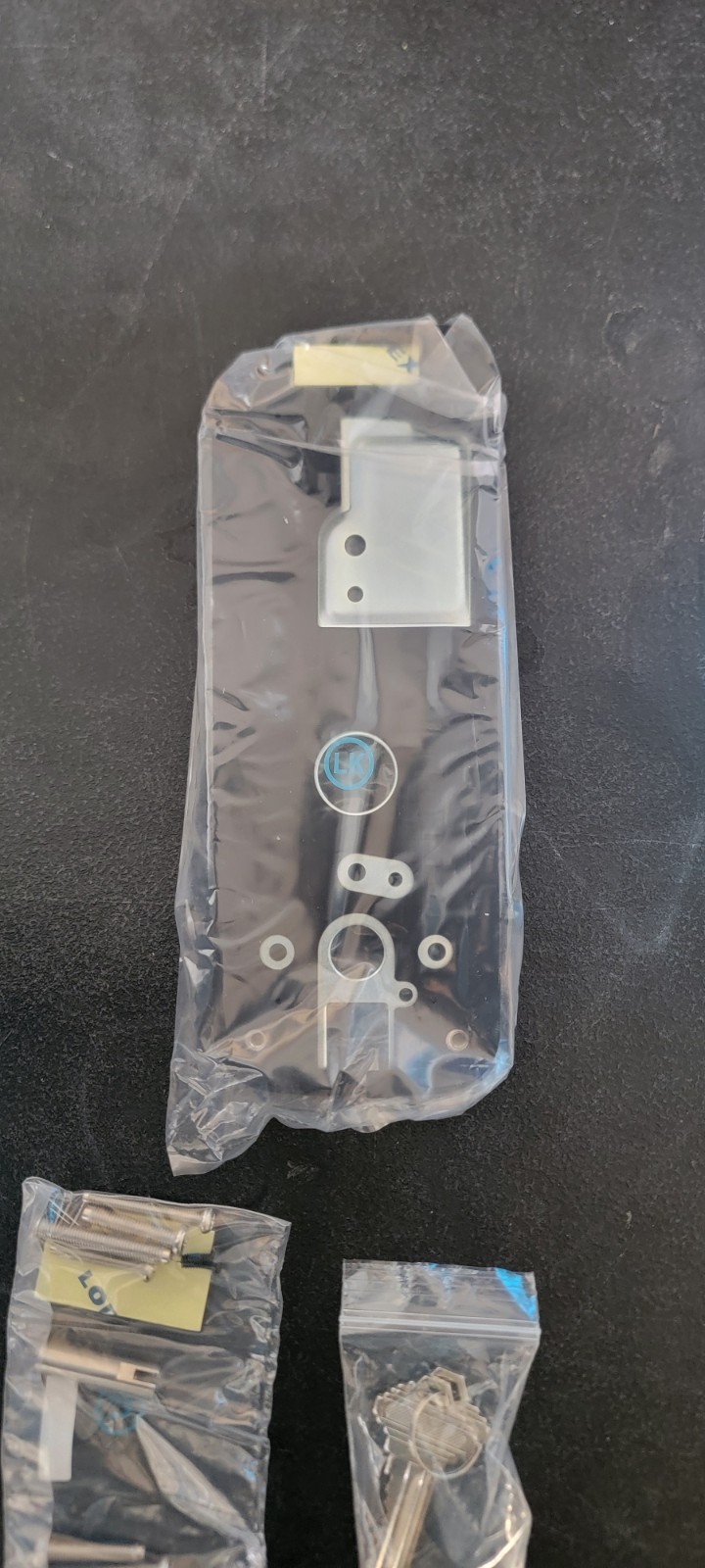 Lockly PGD628F Secure Plus Smart Lever Lock Bluetooth & Fingerprint Oiled Bronze