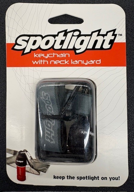 SPOTLIGHT KEYCHAIN WITH NECK LANYARD