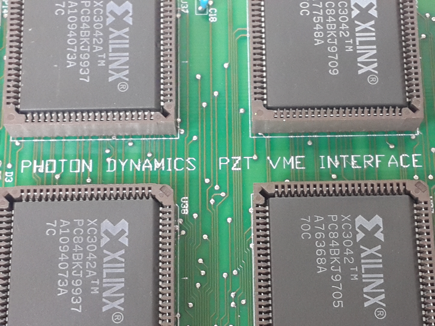 PHOTON DYNAMICS PZT VME INTERFACE BOARD