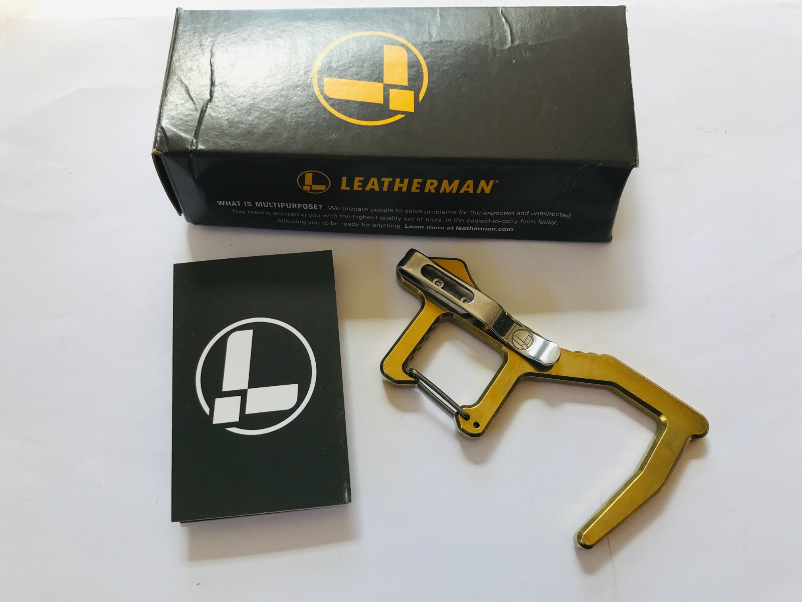 LEATHERMAN CLEAN CONTACT CARABINER Corona COLLECTORS NIB new in box