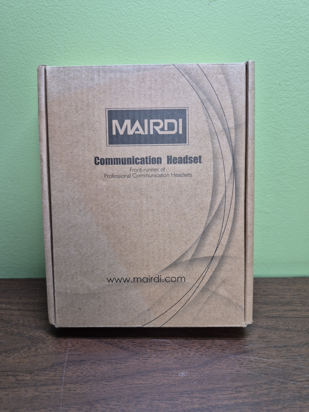 Mairdi Telephone Professional Call Center Headset Noise Canceling w/ Mic Read
