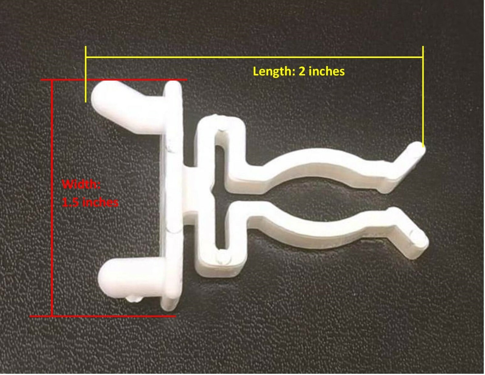 White Spring Style Multi-Purpose Tool Holder for Pegboard NO Pegboard Included