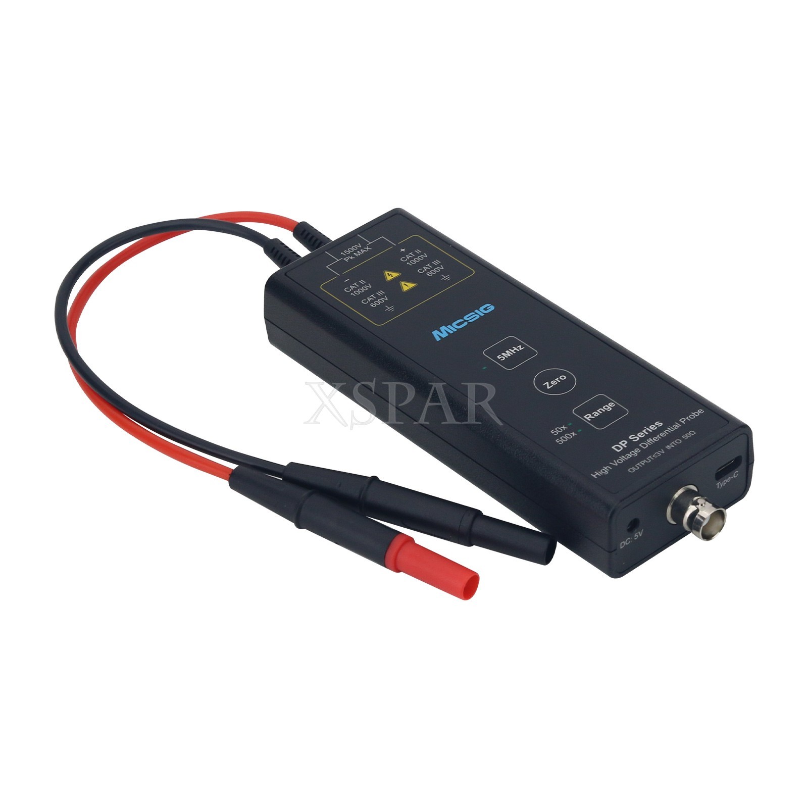 Micsig Optional model Differential Probe Dual Range Selection Oscilloscope Probe