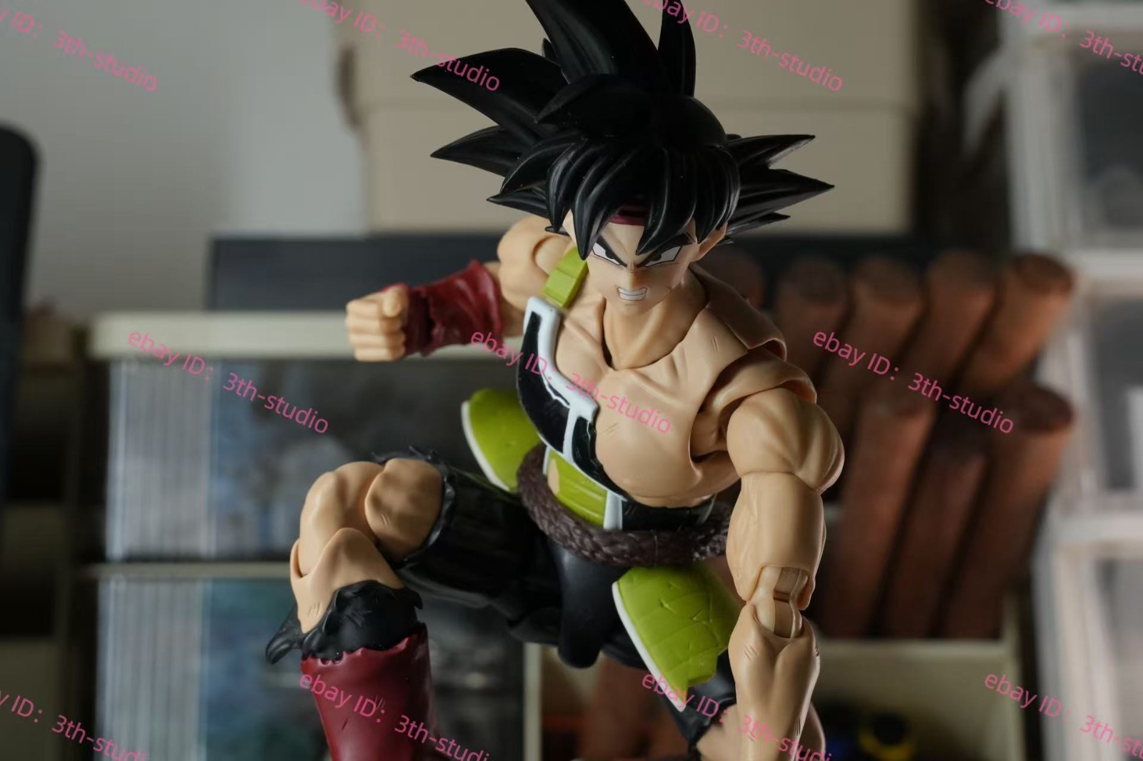 Boob Custom Dragon Ball shf 1/12 Burdock super saiyan Body bardock No Figure