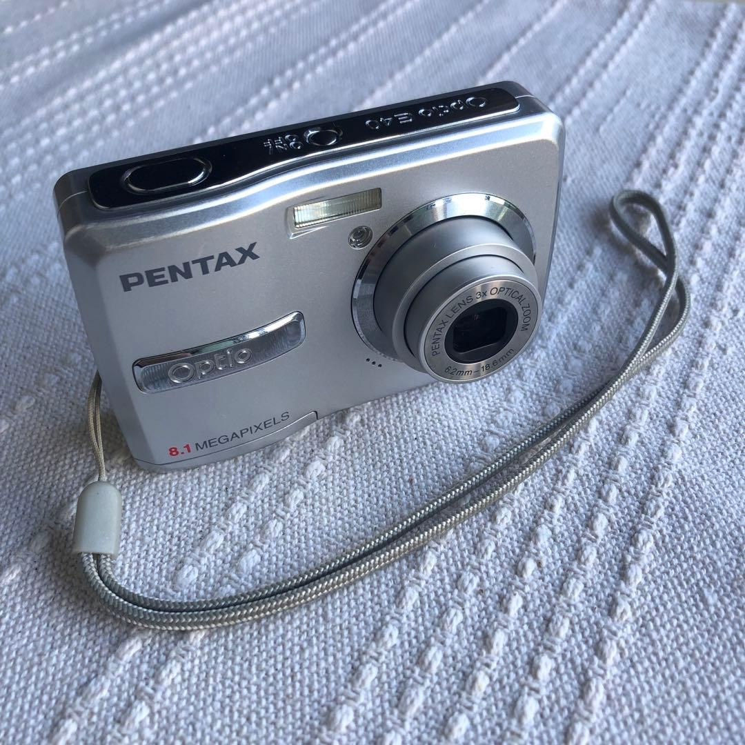 PENTAX Optio E40 8.1 Megapixel Compact Digital Camera Excellent Condition
