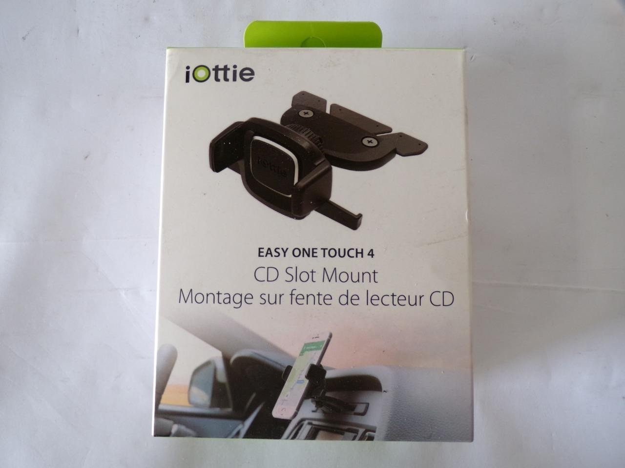 iOttie Easy One Touch 4 CD Slot Car Mount Phone Holder Adjustable Cradle (V5432)