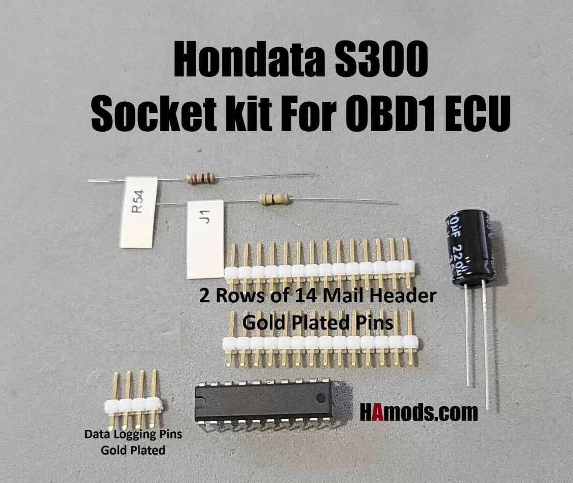 Honda / Acura OBD1 S300 Install kit P72, P30, P61, P91, P28, P08, P06, P05 GOLD